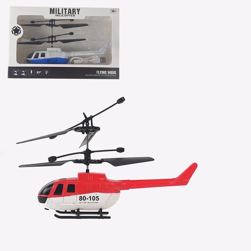 Gesture-Controlled Helicopter Toy for Kids - Novelty Sensing Airplane