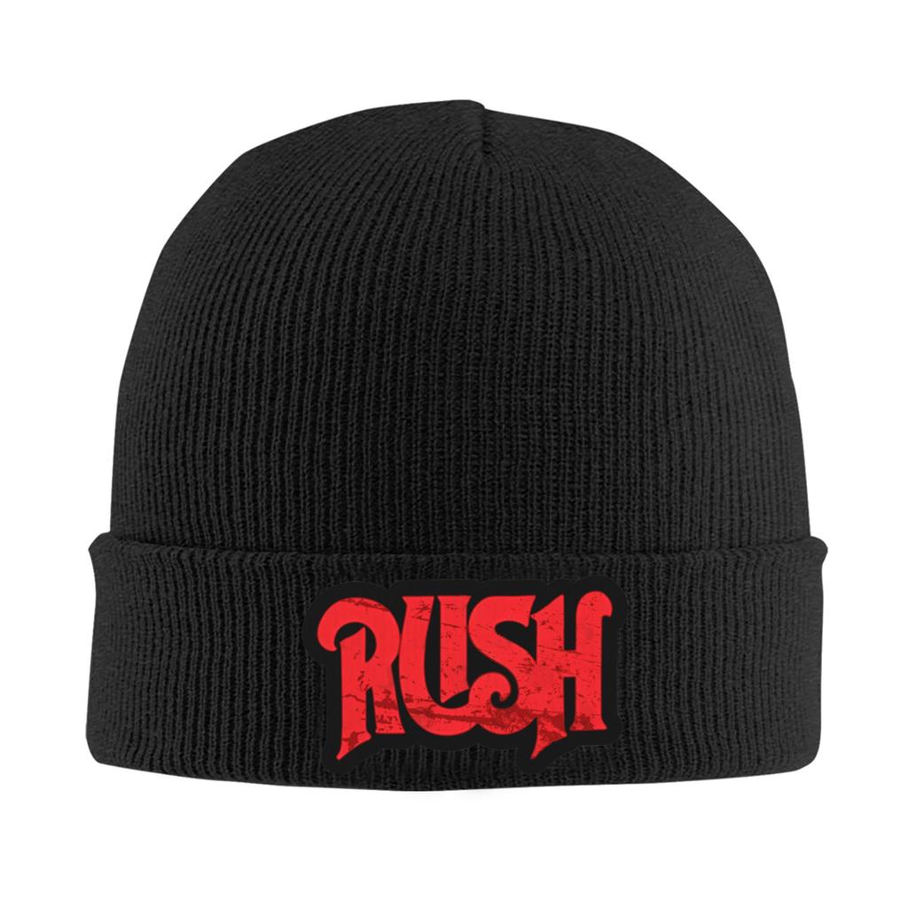 Rush Band Knit Hat Beanie Hats Outdoor Sport Head Wrap Unisex Women Bonnet Hats Autumn Winter Custom Fashion Caps Gift