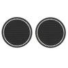 2Pcs Car Water Cup Pad Holders Non-Slip  Rubber Mat For Bottle Holder Coaster Auto Interior Anti-Skid Cup Holders