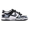 Nike Dunk Abrasion Resistant Breathable Abrasion Resistant Breathable Low Top Skateboard Shoes Unisex Black White DD1391-100(Team1461-)
