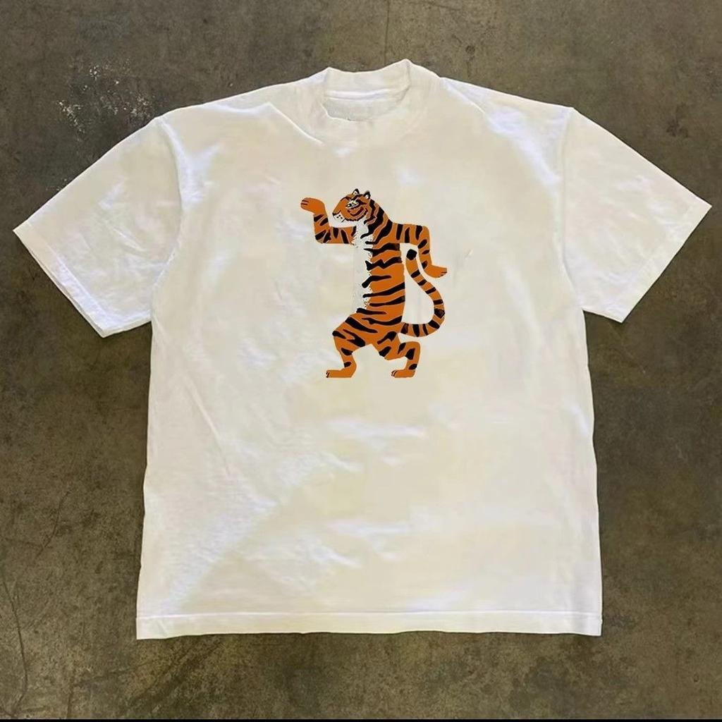 Men Graphic T-Shirts Oversized Cotton High Quality Vintage Harajuku Fashion Short Sleeve Tops Tee Y2k Streetwear Clothing Kaws