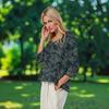 3/4 Length Sleeve Womens Tops Summer Trendy  V-Neck Blouses Dressy Casual  T-Shirt Summer Outfits Beach Vacation