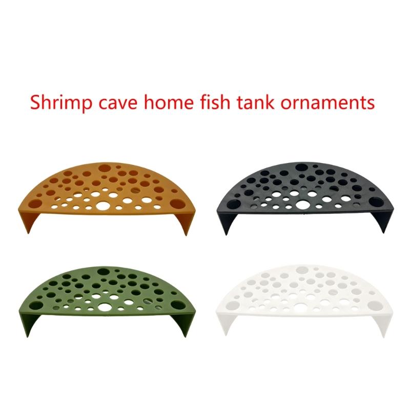 Landscape Hallowed Cave Hideouts FishTank Decorations for Aquariums Terrarium Shrimp Hideouts Simple Ornaments