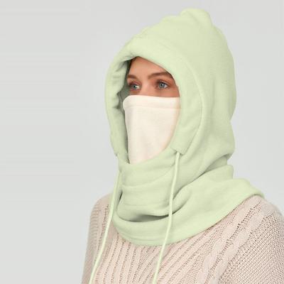 Yousheng Riding Headgear Upgraded Fleece Adjustable Drawstring Windproof Design Thickened Skiing Hat Cold Weather Gear