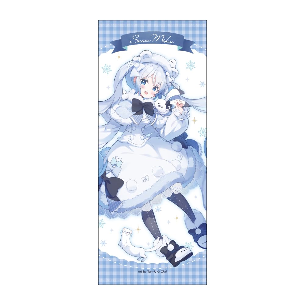 Snow Miku X Kibana Face Towel
