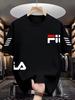 Men Cotton Fashion Round Neck Fashion Street Style Pattern Women T-shirt - Pattern Printed Casual Fashion Comfortable Fabric