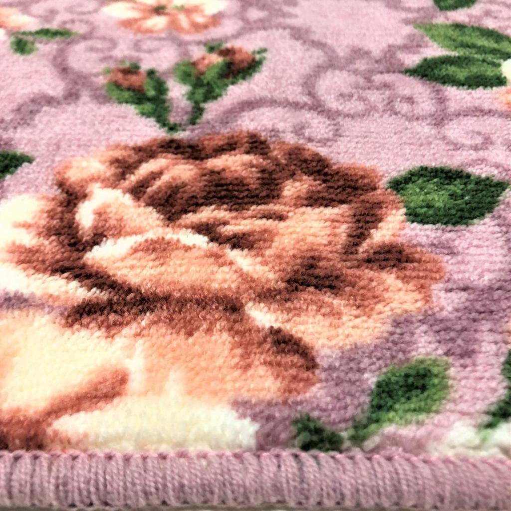 Senko Maria Kitchen Mat, Approx. 45 x 120 cm, Pink Rose Design, Elegant Design, 63845
