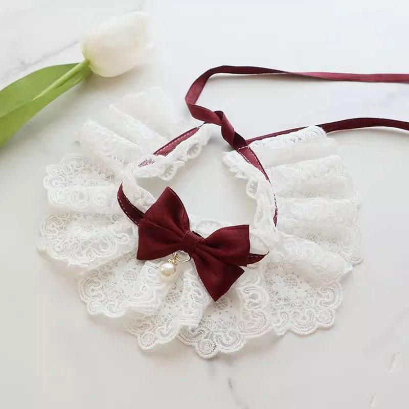 Cat & Dog Bow Tie Scarf - Cute Pet Neck Bib & Ornament