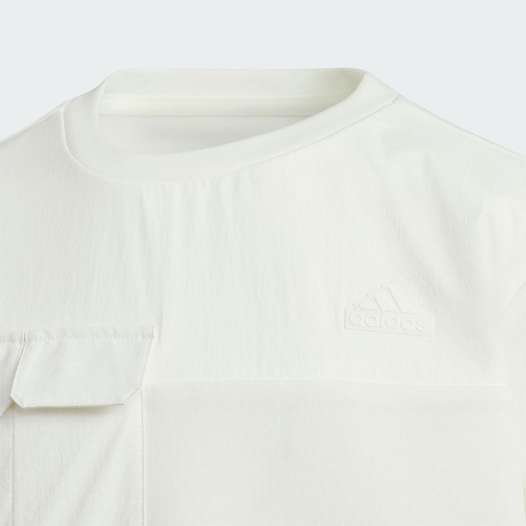 Adidas Sweatshirt OUTDOOR SWEATSHIRT Jade White Teenagers JN9586