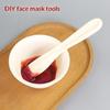 2Pcs Facial Skin Care Tools Kit Face Mask Mixing Bowl Set Silicone Mask Brush Facial Applicator Spatula Measure Spoon