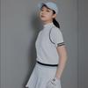 Women S ShorT Sleeve High Neck T ShirT Black 37217