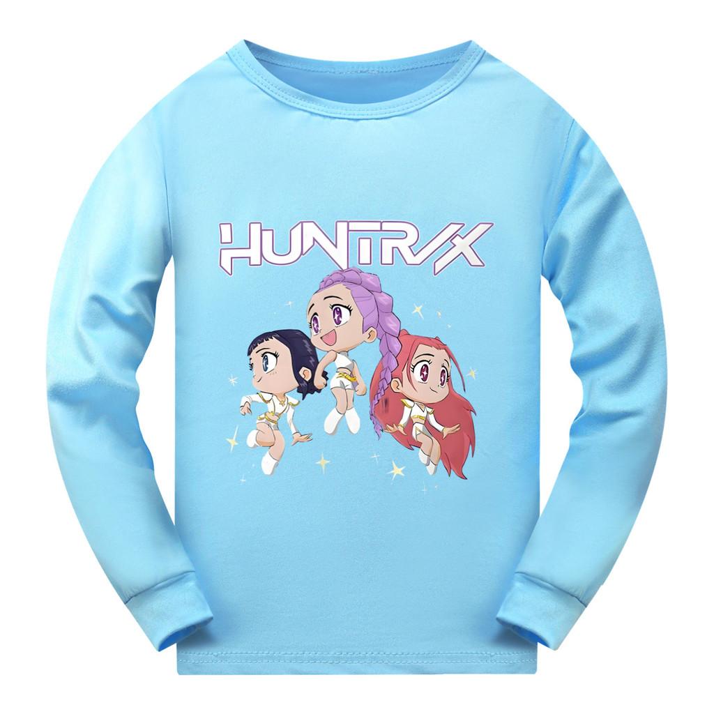 5044 Kids Girls Rumi Zoey Mira Super Star Print Long Sleeves T-Shirt