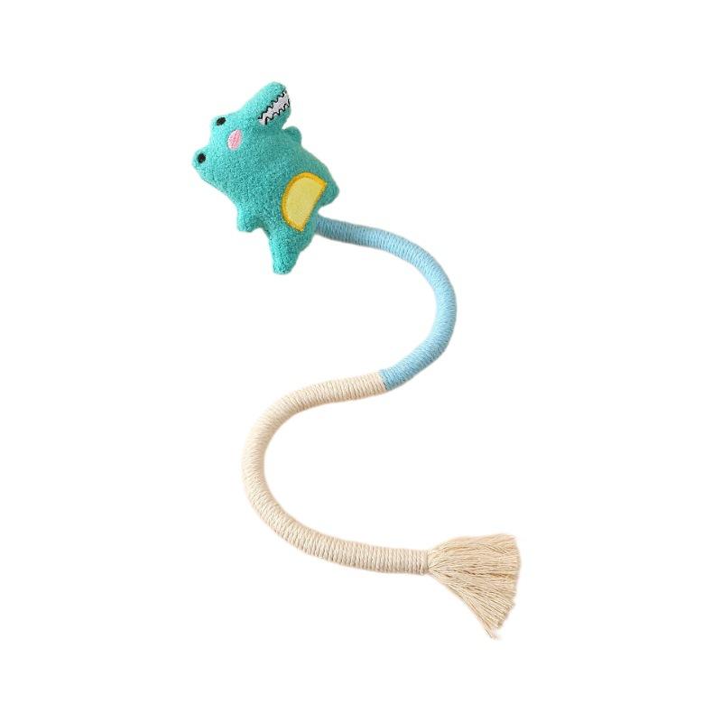 Cat Toys, Self-entertainment, Biting Rope, Cat Teaser, Durable, Teething and Cleaning Toys for Young Cats