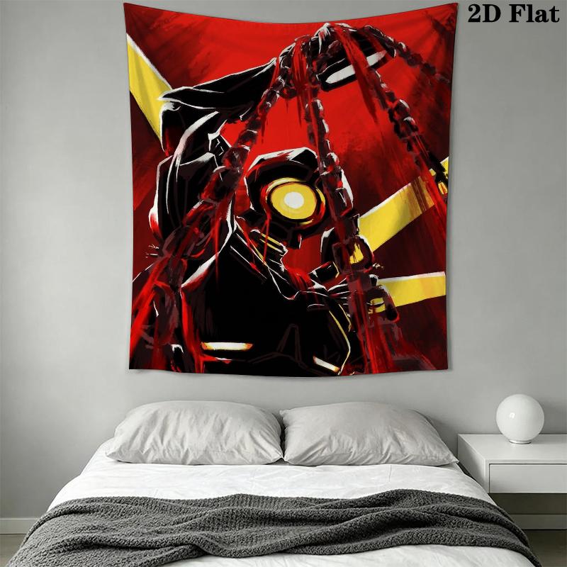 ULTRAKILL Wall Tapestry Aesthetic Wall Hanging Printed Fabric Blanket Decorative Tapestries for Bedroom Living Room Home Decor
