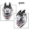 Unique Bull Horns Full-Face Motorcycle Racing Helmet - Fashionable and Personalized