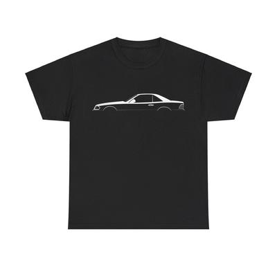 Mercedes-Benz SL Hardtop R129 Sylwetka Samochodu T-shirt
