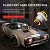 NNew Full Size Light 1:16 4WD High Speed Remote Control Model Drift Car 50KM/H American Muscle Car Boy Toy 4WD Strong Brush LED Racing Car Model Gift