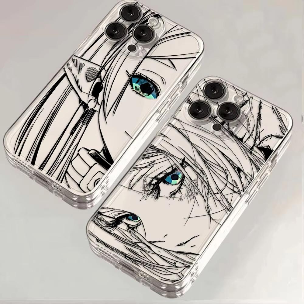 Japan Anime Frieren Phone Case for iPhone 17 Air 16 15 14 13 12 11 Pro Max Plus Mini X Xs Soft TPU Back Cover Transparent Coque