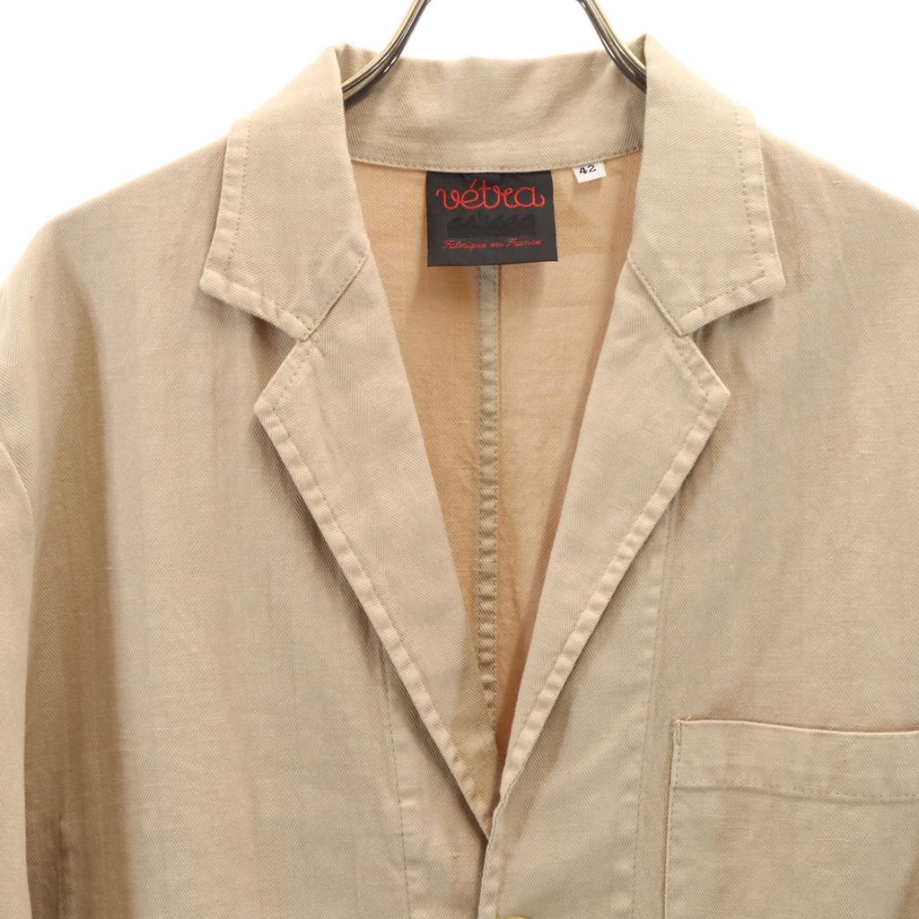 VETRA Made in France Work jacket 42 beige Men's Used