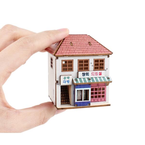 At That Time, Mini Rose Costume Room Wood Assembly Kit Korea 3d Puzzle