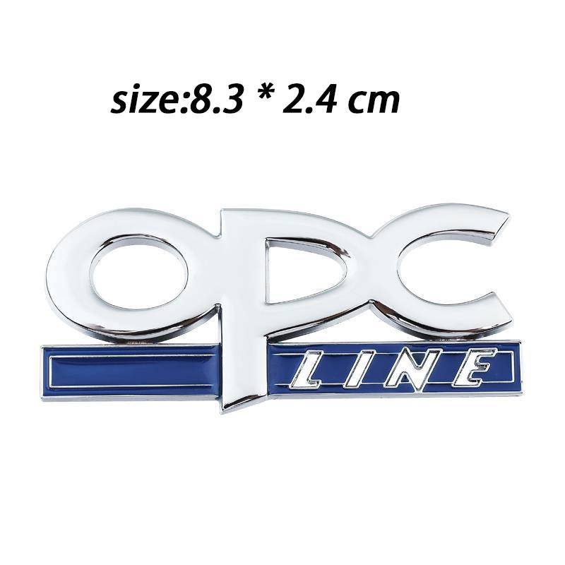 OPC OPC LINE Badge Car Stickers for Opel Regal Lacrosse Modified High Performance Version Accessories Front Grille Trunk Decals