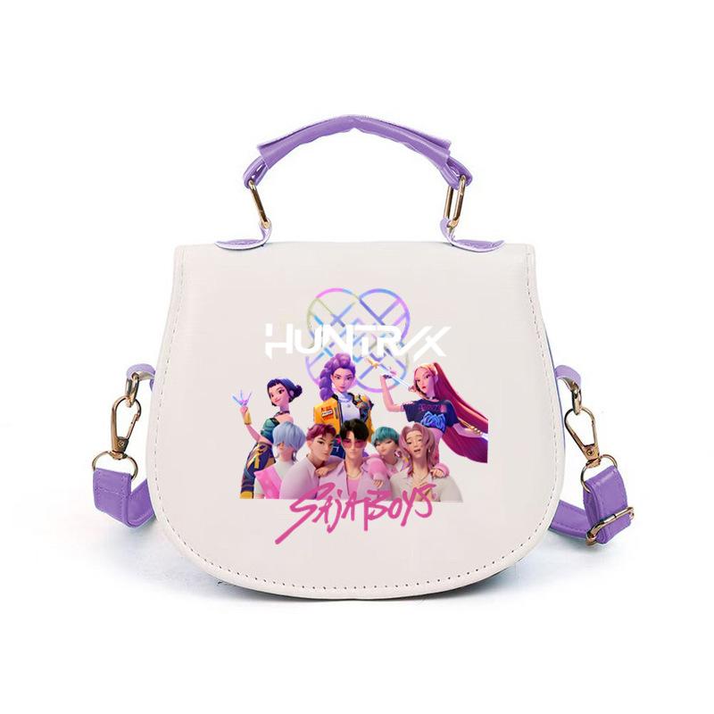 Kpop Animation Cartoon Printing Korean Version Of The Trend Handbag Multi-Function Portable Shoulder Messenger Bag