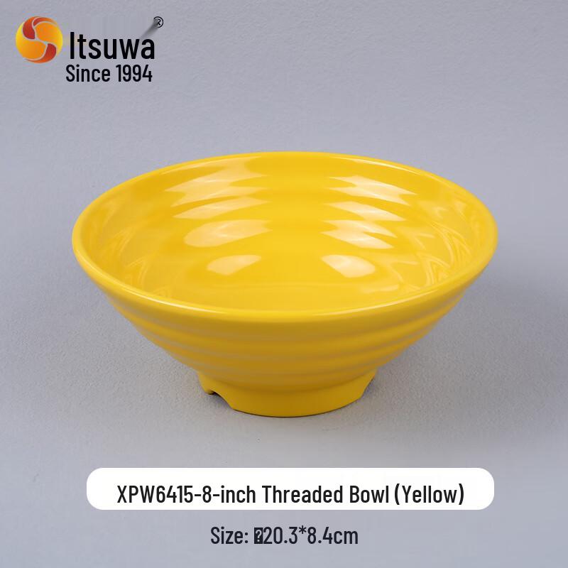 Wuhe Melamine Threaded Soup Bowl