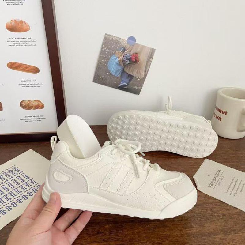 Niche breathable autumn new student sports board shoes platform white shoes women