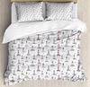 Lighthouse Bedding Set For Bedroom Bed Home Nostalgic Watercolors with Gull Ancient Anchor Duvet Cover Quilt Cover Pillowcase