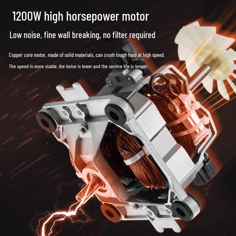 110V Multi-Function Soy Milk Maker & Juicer with US Standard Plug