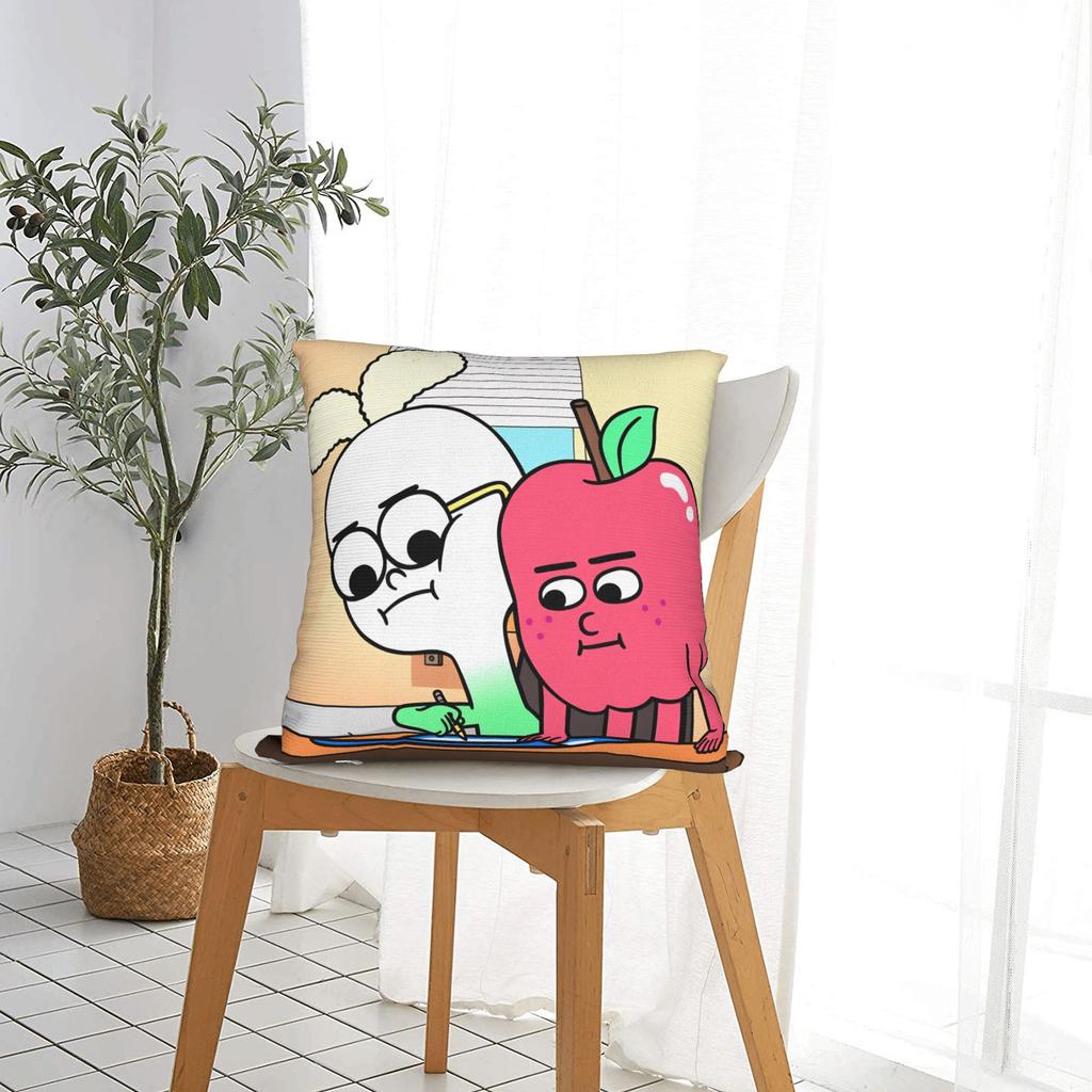 Pillow Cover Apple and Onion Morden Pillow Case For Chair Sofa Home Decor Pillowcases