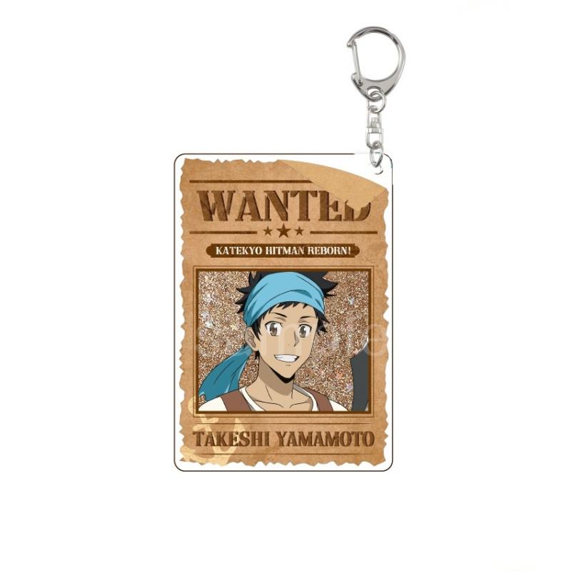 ccc Аниме Katekyo Hitman Reborn Акриловые брелки Tsunayoshi Mukuro Hayato стоячая модель Настольное украшение 6 cm