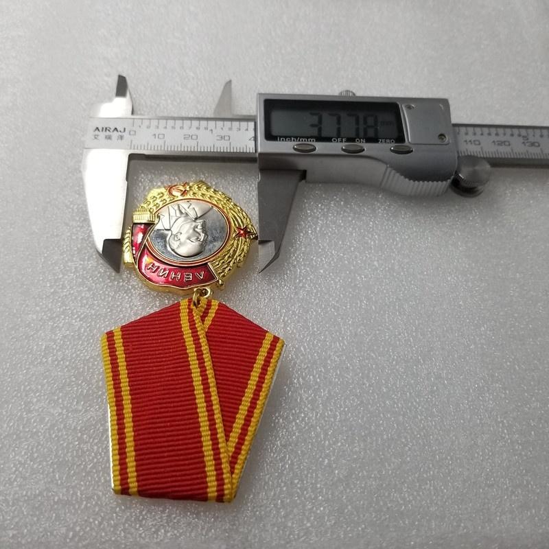 Medaglia militare dell'Ordine sovietico di Lenin Medaglia militare russa Distintivo CCCP