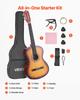 Classical Guitar, 960 mm, Wood Classical Guitar Starter Kit for Beginners, with Nylon Strings, Gig Bag, Strap, Tuner, Extra Strings, Pick, Capo,