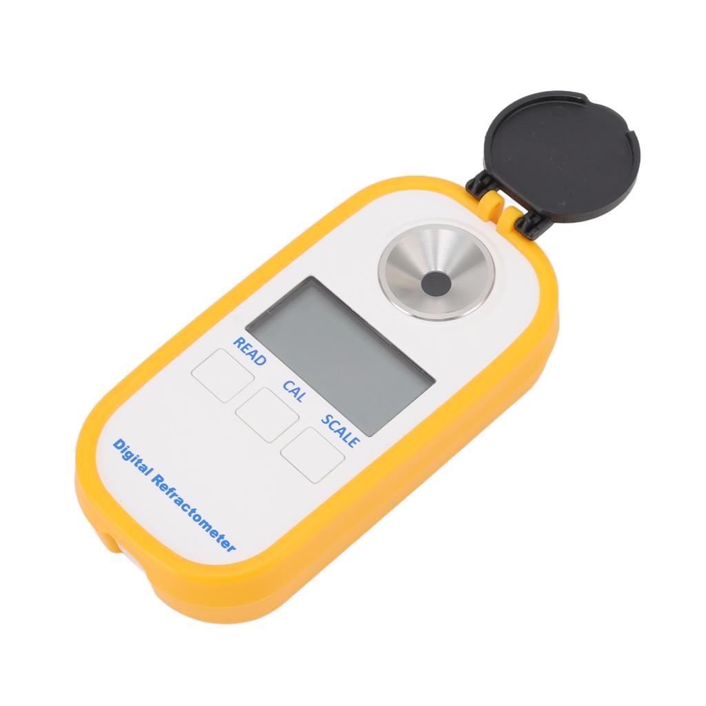 Handheld Refractometer Accurate Digital Display Fruit Brix Pocket Sugar Meter for Pear Watermelon