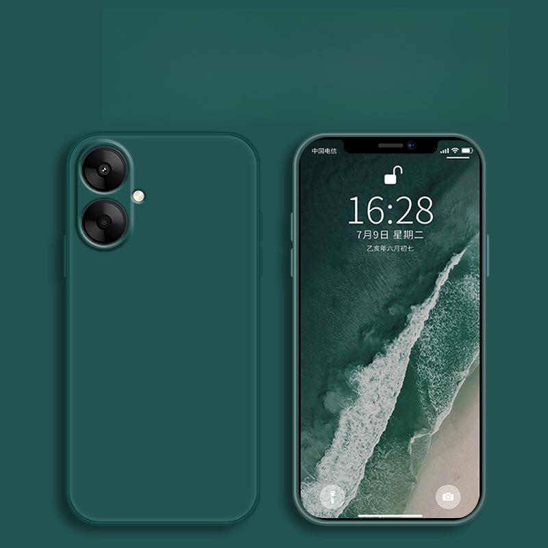 Applicable To Redmi 13r Mobile Phone Case Redmi Protective Case Liquid Soft Silicone Full-cover Anti-fall Case for Men and Women