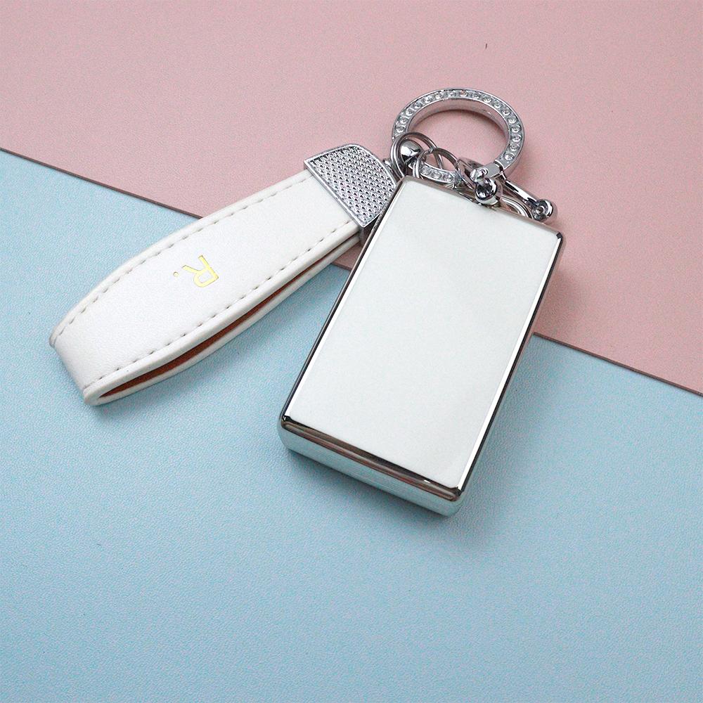 Car Key Case Cover Shell For Volvo Ex30 Ex40 For Polestar 3 4 Polestar3 Polestar4  Nfc Key Fob Remote Protective Cover