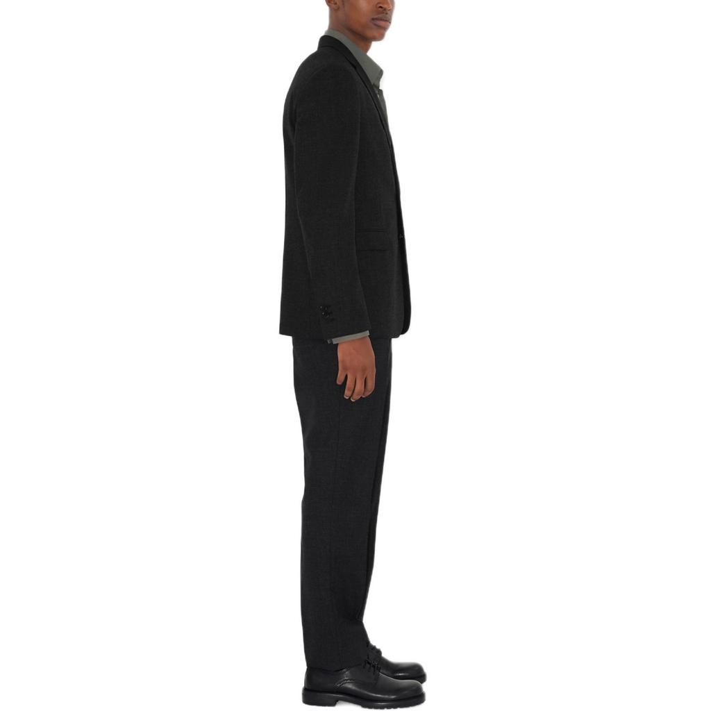 Burberry FW24 Business Suit Coat Men's Black 81049451