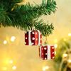 2pcs/set Christmas Tree Hanging Ornament Red White Candy Cane Pendant Navidad Home Xmas Gifts New Year Christmas Decor 2026