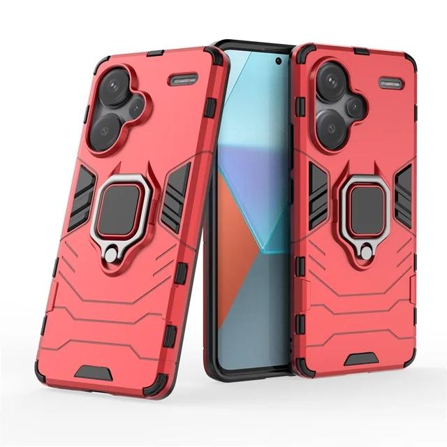 

Kickstand Armor Cover For Xiaomi Redmi Note 13 12 10 11 Pro Plus 12S 10S 11S 5G Silicon Shockproof Case Redmi 12 5G 12C 10X 10A Redmi 10
