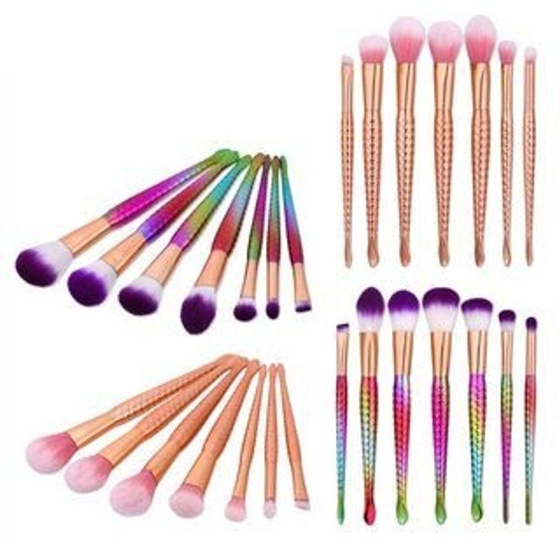 

Stroke of Beauty - Set of 7: Makeup Brush Rose Gold & Pink