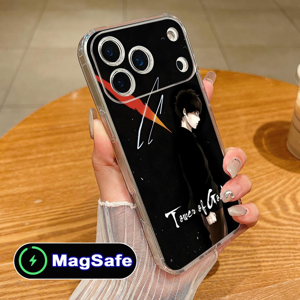 Anime Game Tower of God Phone Case for iPhone 17 16 15 14 13 12 11 Air Pro Max Plus Mini Magsafe Clear Colorful Cover Cover