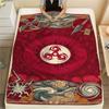 Naruto Character Print Flannel Blanket Comfortable Warm Throw for Home Sofa Bed Chair Travel Picnic Stylish Bedding -Xin