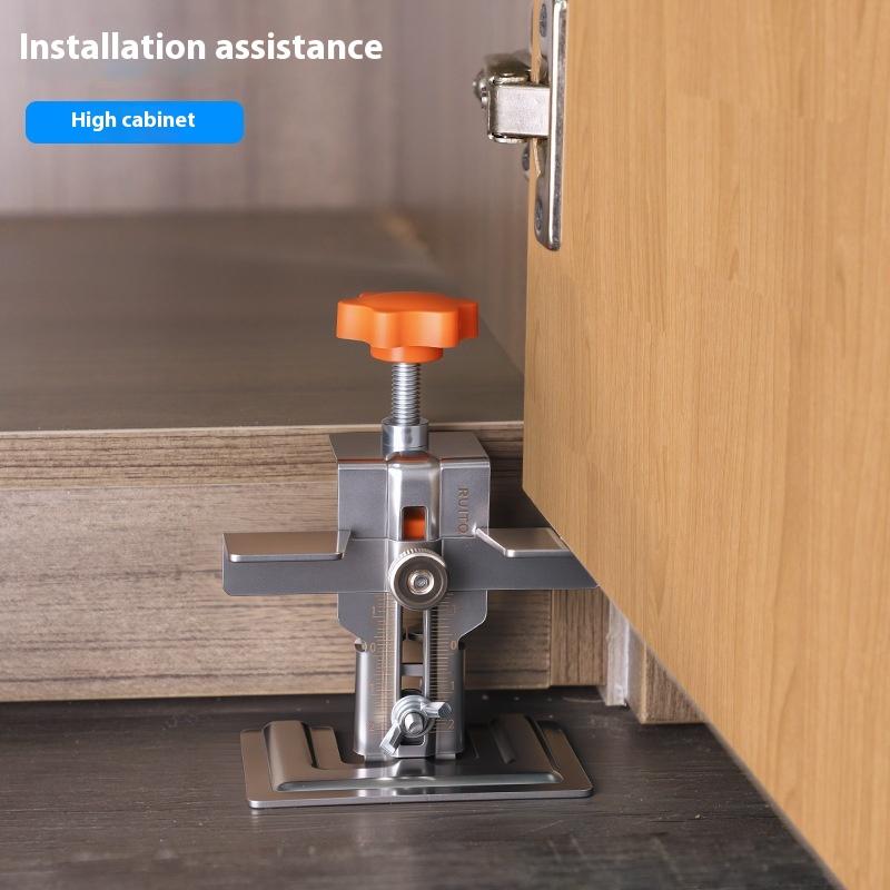 Cabinet Door Mounting Jig Cabinets Frame Clamp Household Hidden Door Stainless Steel Mounting Support Woodworking Tool