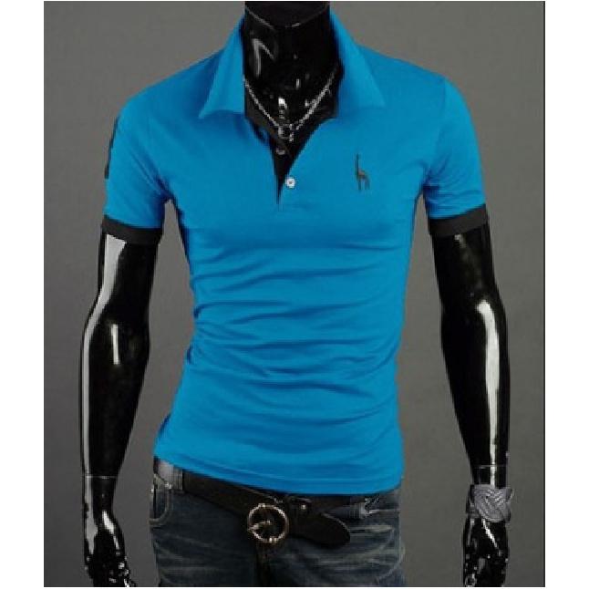 

Новая модная мужская летняя футболка с воротником Paul, мужская, плотная, свободного покроя, однотонная, с коротким рукавом 5XL