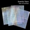 A5 Clear Album Binder Photocards Holder Storage Collesction Sheet Book & Photo Organizer Journal Diary Planner School Stationery