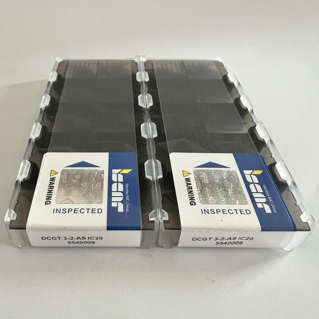 DCGT11T308-AS IC20   Industrielle Wendeschneidplatten aus Hartmetall 10 Stück