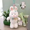 Lollipop Cute Balloon Candy Bow Rabbit Plush Doll Pendant With Beads Fragrance