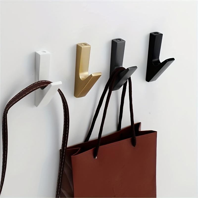 [Aluminum Hook] 2pcs Aluminum Alloy Clothes Hook | Bathroom Towel Hook, Home Key Hook, Hardware Hook