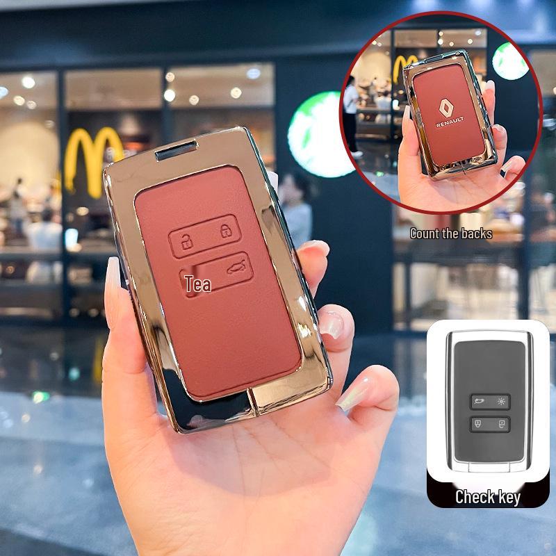 

Високоякісна металева пряжка-чохол для ключів для Dongfeng Renault Kadjar Koleos Bagged